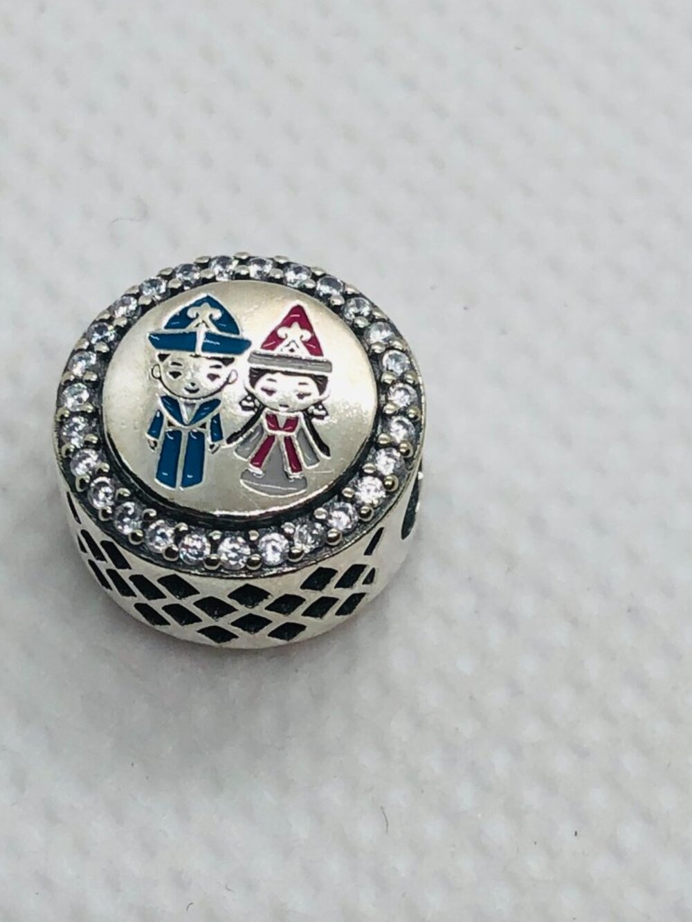 Pandora Kazakhstan Chapan Couple Charm